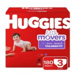 PA?ALES 3LITTLE MOVERS HUGGIES 180U 16-28LB