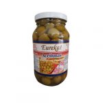 ACEITUNAS VERDES RELLENAS PIMENTON EUREKA 500GR