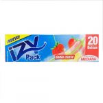 BOLSA CIERRE FACIL MEDIANA IZY PACK 20UND