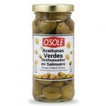 ACEITUNAS VERDES DESHUESADAS OSOLE 240GR