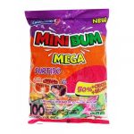 CARAMELOS MINI BUM MEGA SURTIDO COLOMBINA 100UND