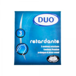 PRESERVATIVO DUO LUBRICANTE 3 UND