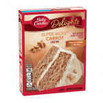 CAKE MIX SUPER MOIST CARROT BETTY CROCKER 432GR